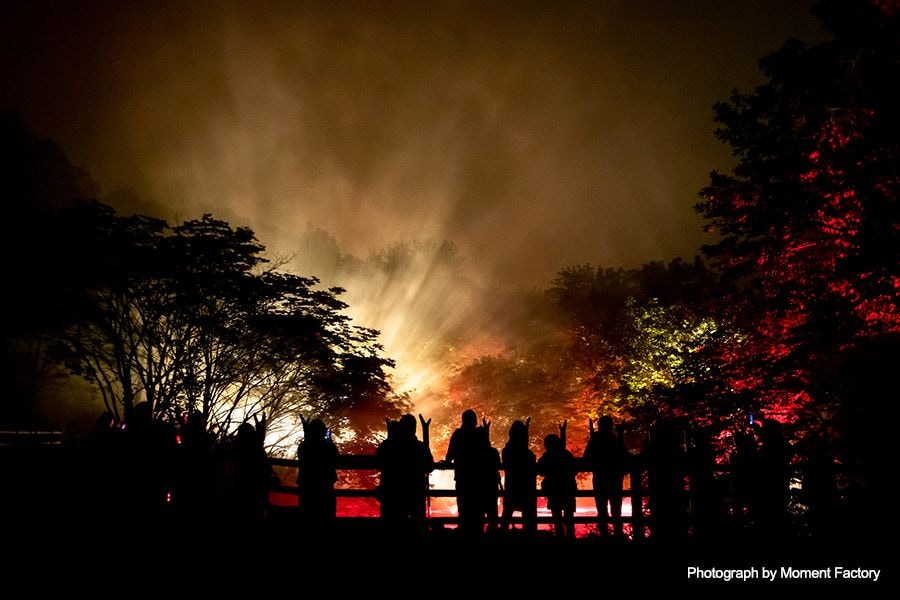 案例｜利来电游为壮观的Kamuy Lumina魔法夜行旅游项目提供配乐设备